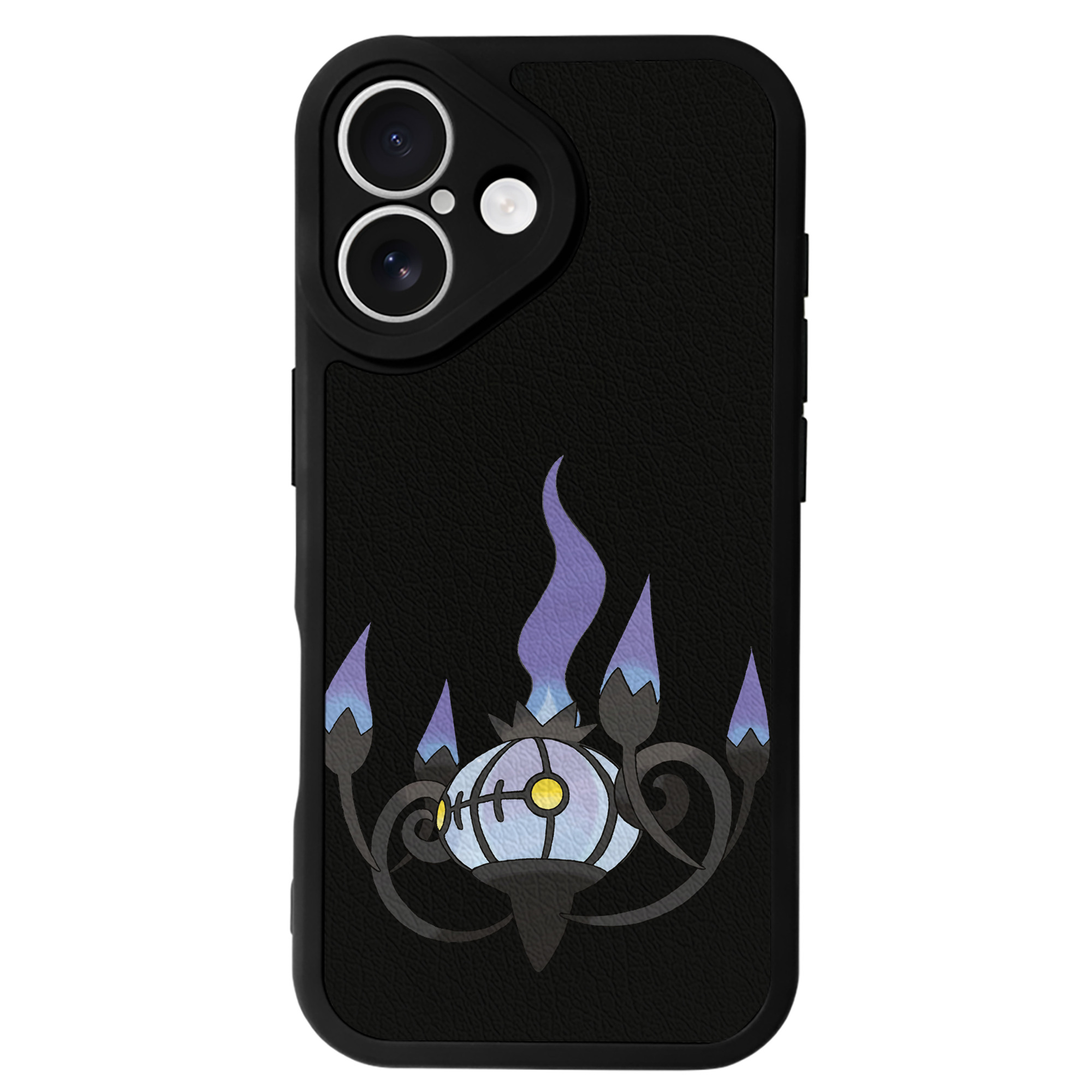（画像用） ポケットモンスター Pokémon 【iPhone 16シリーズ対応】シリコンスマホケース（レザー調） 材質：シリコン